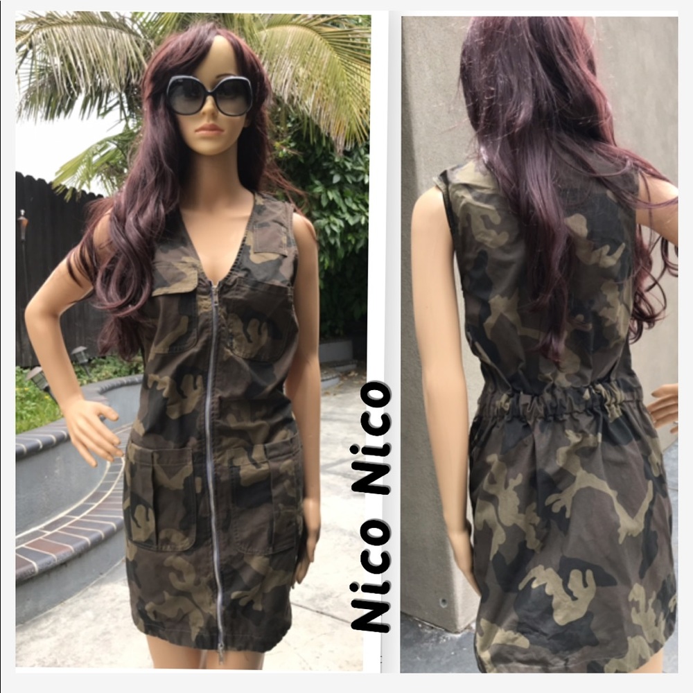 Nico Nico Camouflage Dress